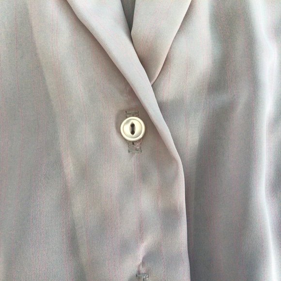 Bel Canto - Sheer violet short sleeve blouse - Picture 5 of 9